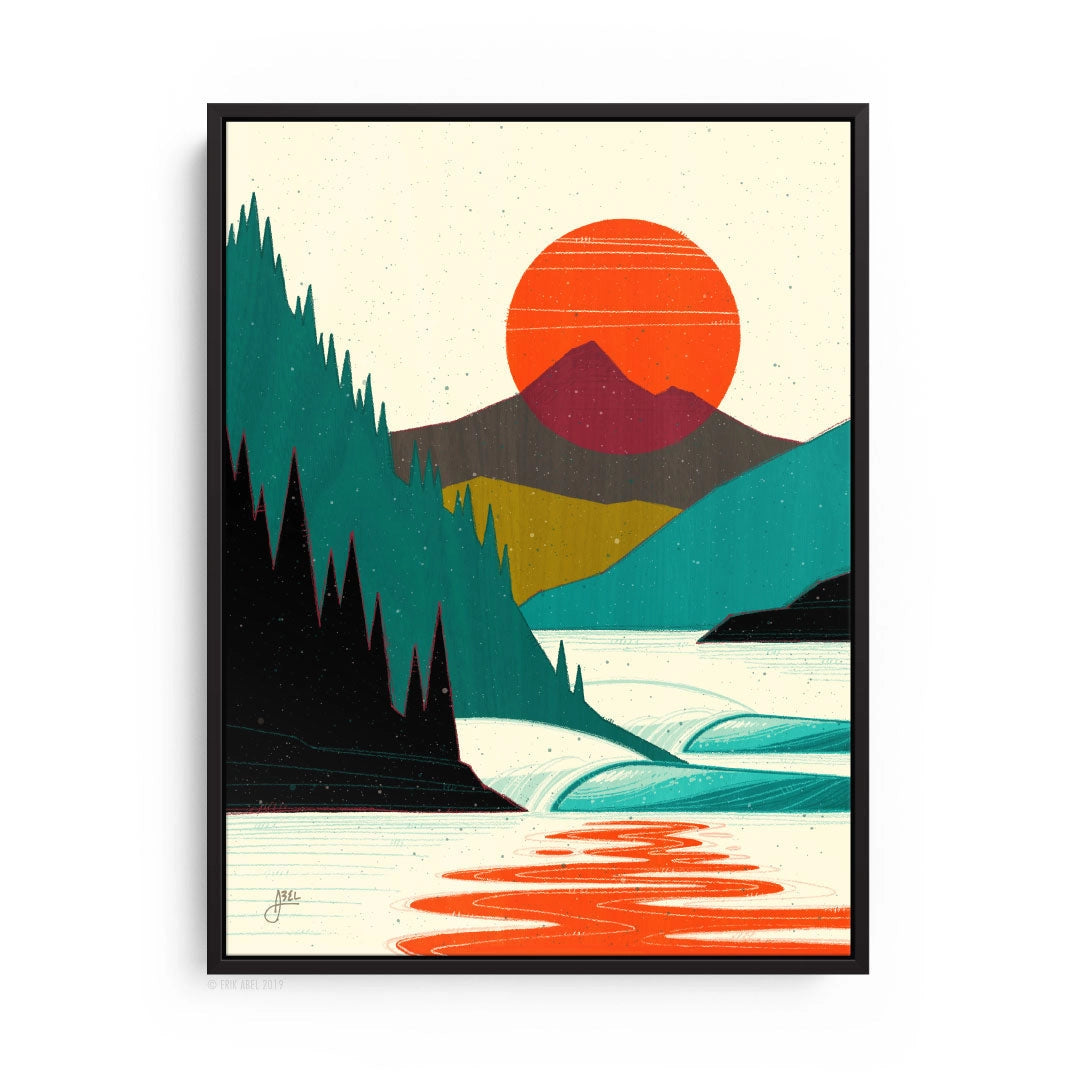Northern Sol Fine Art Print by Abel Arts