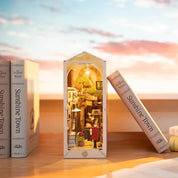 Sunshine Town DIY Miniature House Book Nook Kit