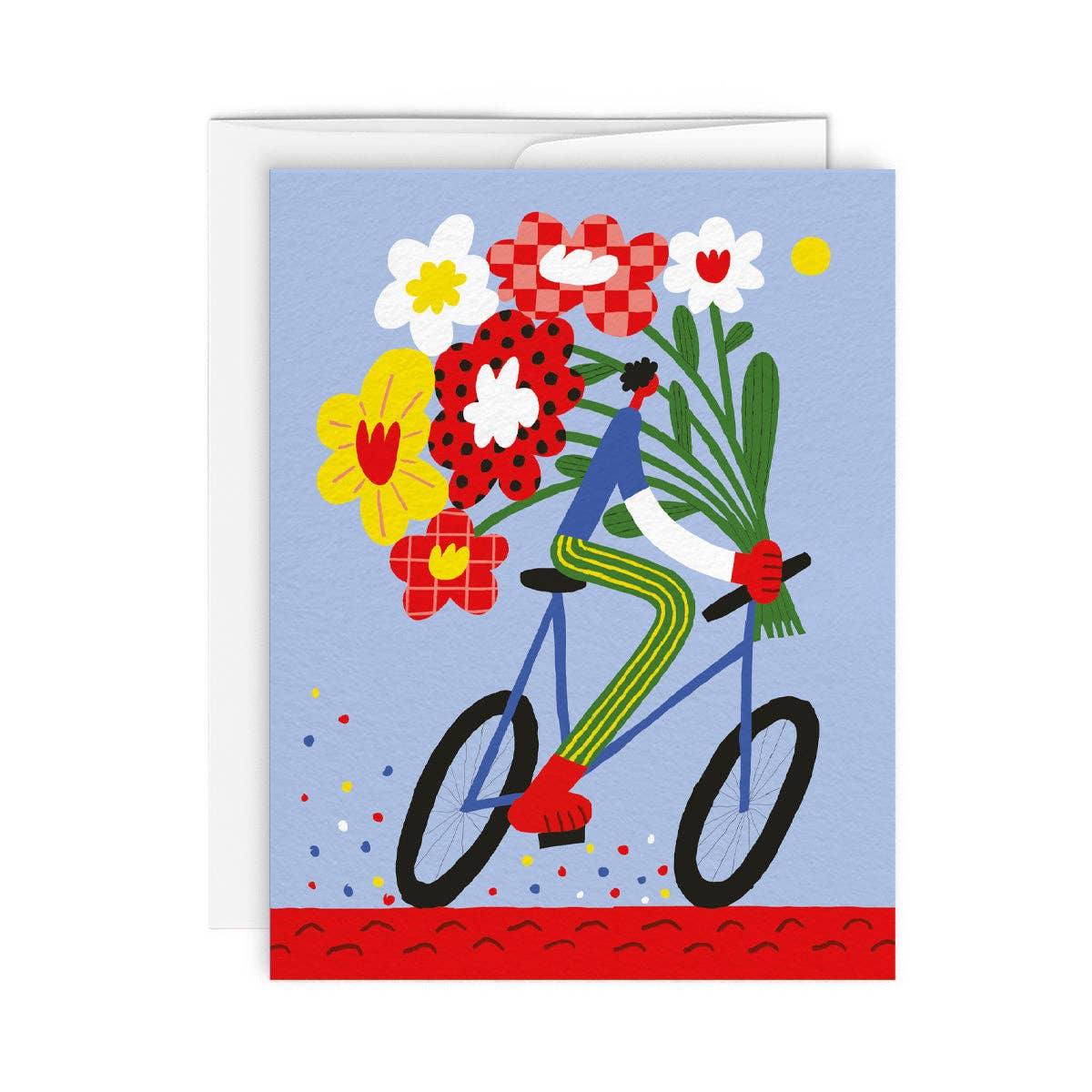 TOUR DE FLEURS — Greeting Card