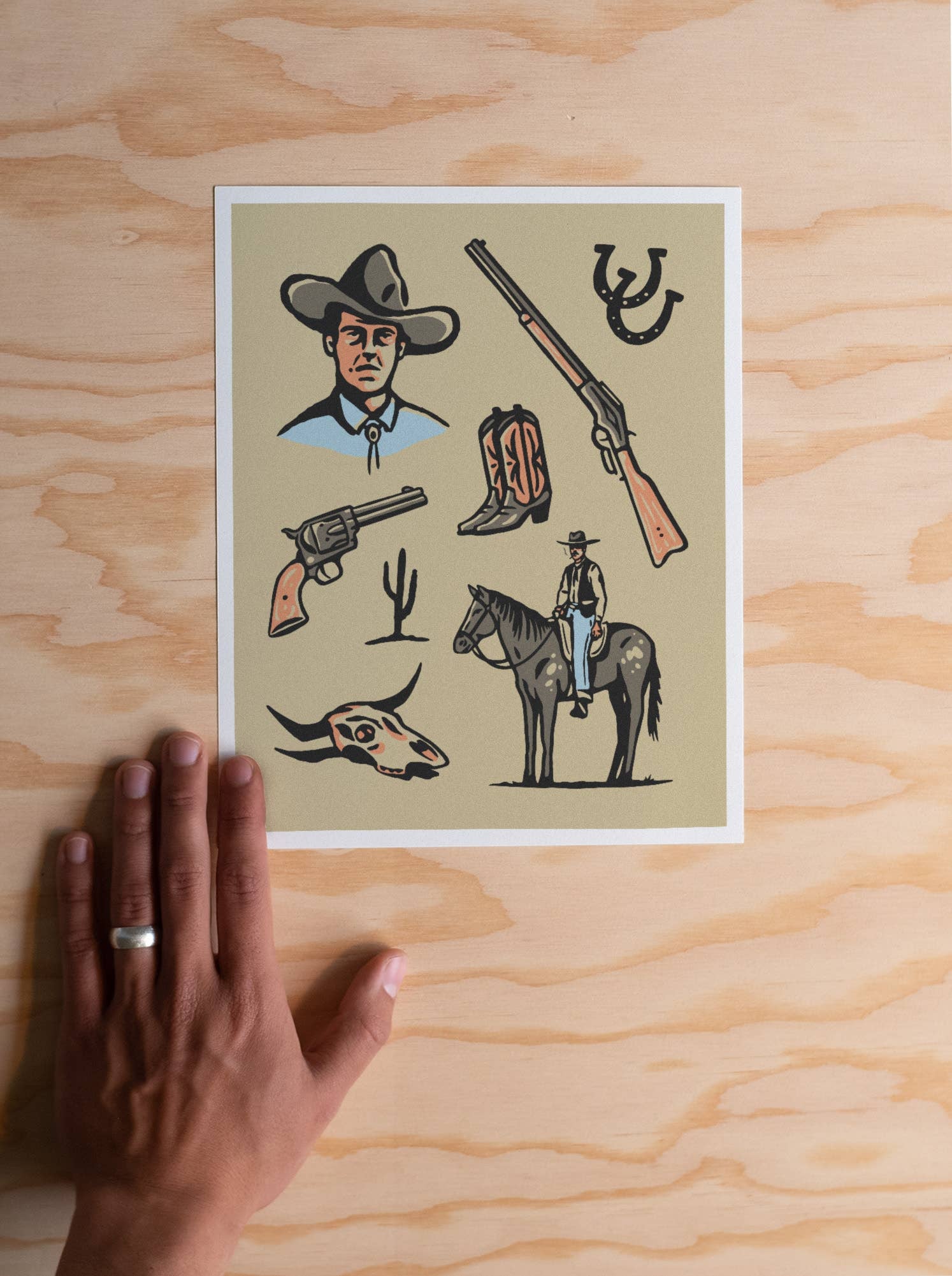 Cowboy by Kamin Tersieff