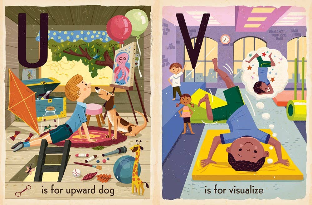 Y is for Yoga: Alphabet board book