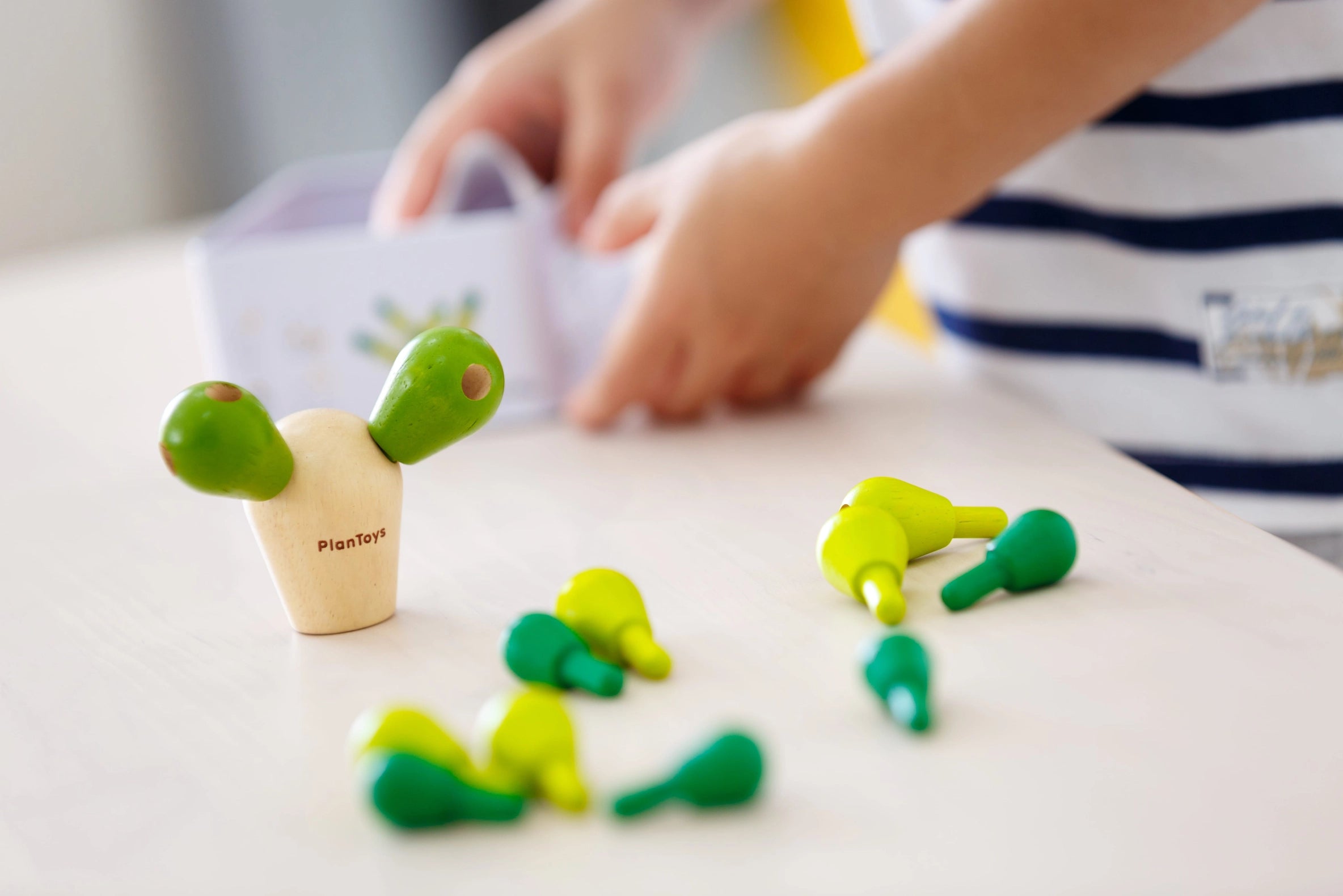 Balancing Mini Cactus - Sustainably Made Toy