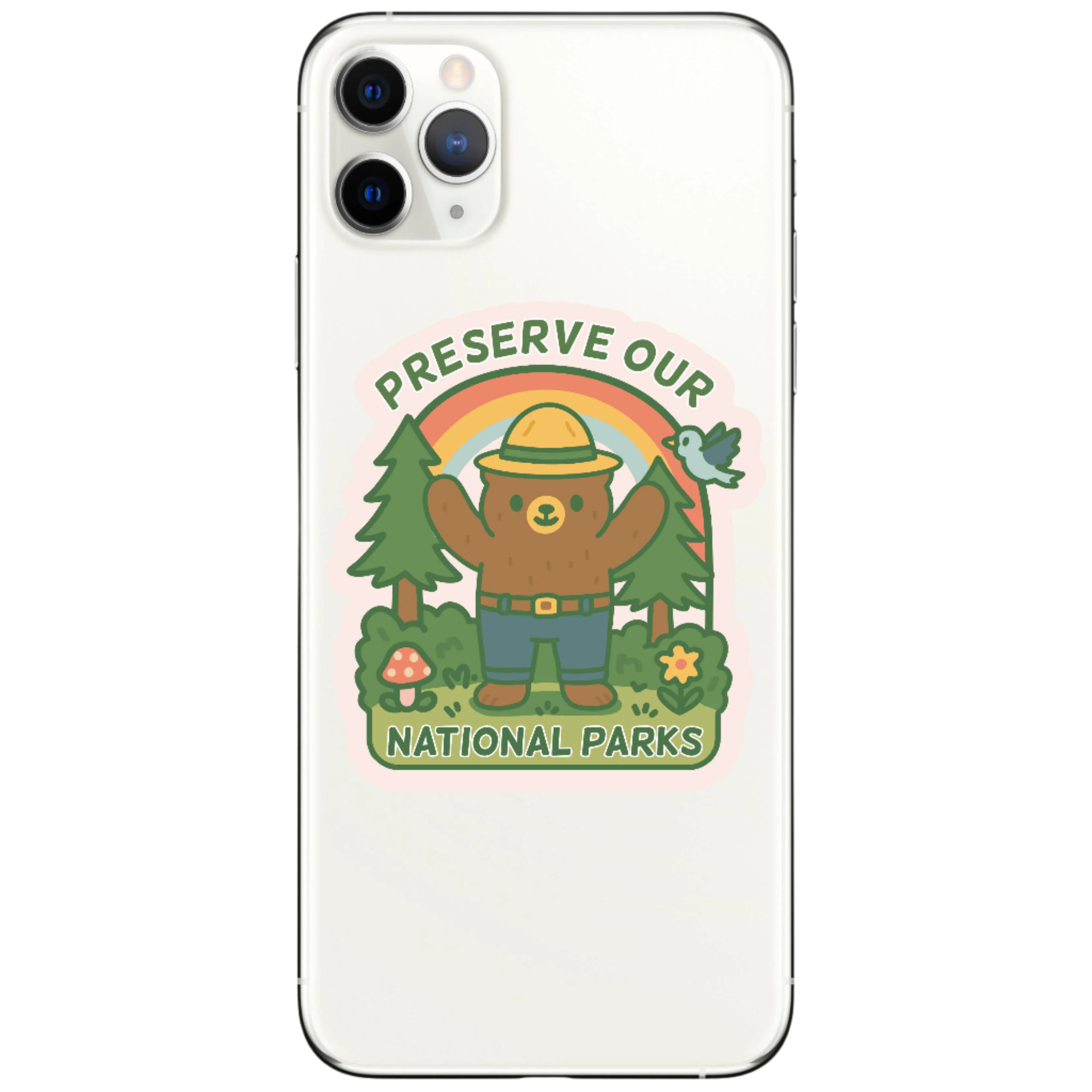 Preserve Our National Parks High Quality Vinyl Sticker