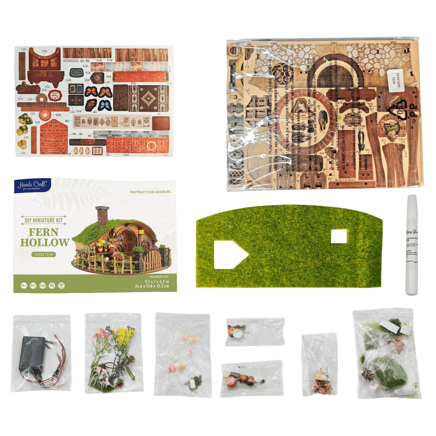 Fern Hollow | DIY Miniature House Kit