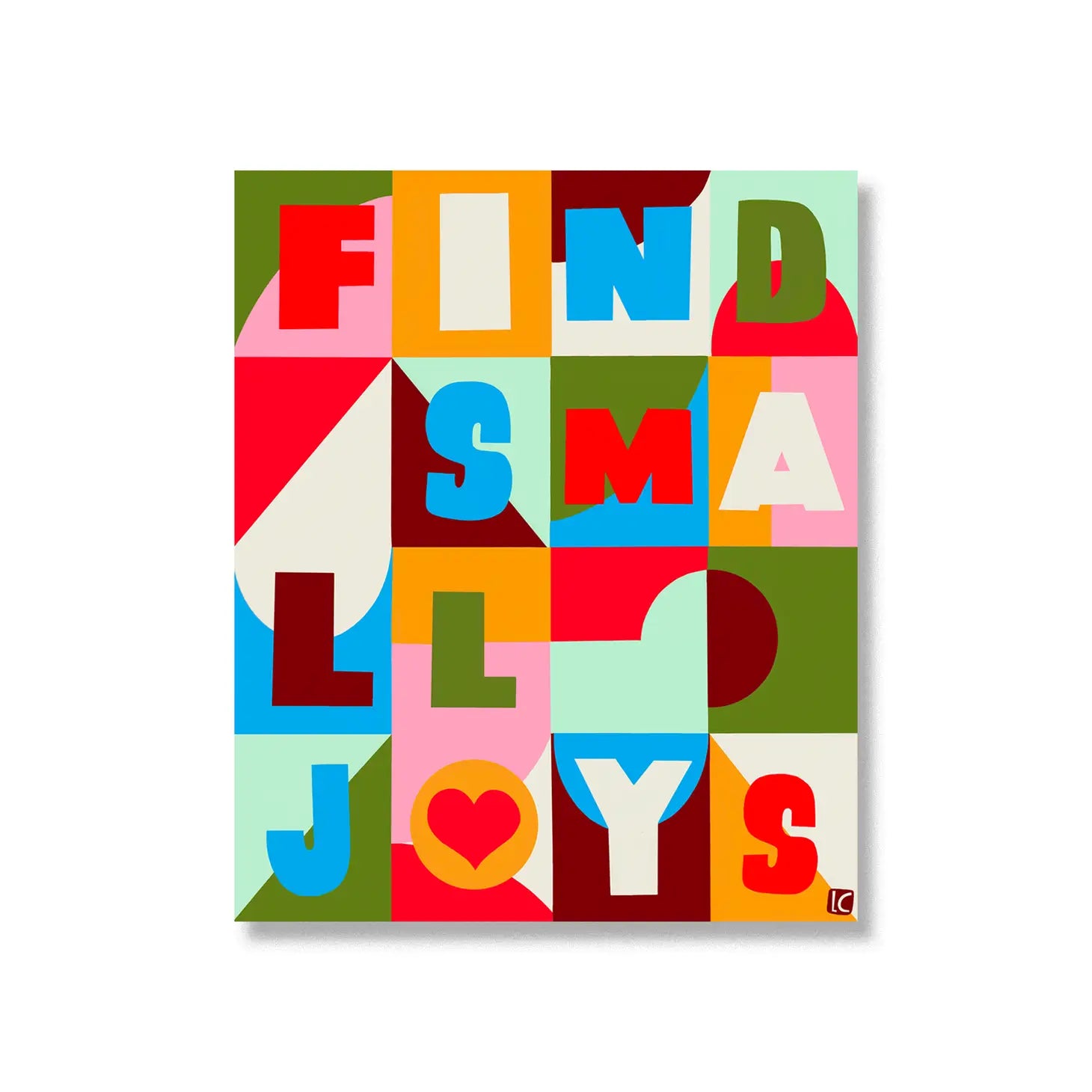 Find Small Joys Sticker - by Lisa Congdon