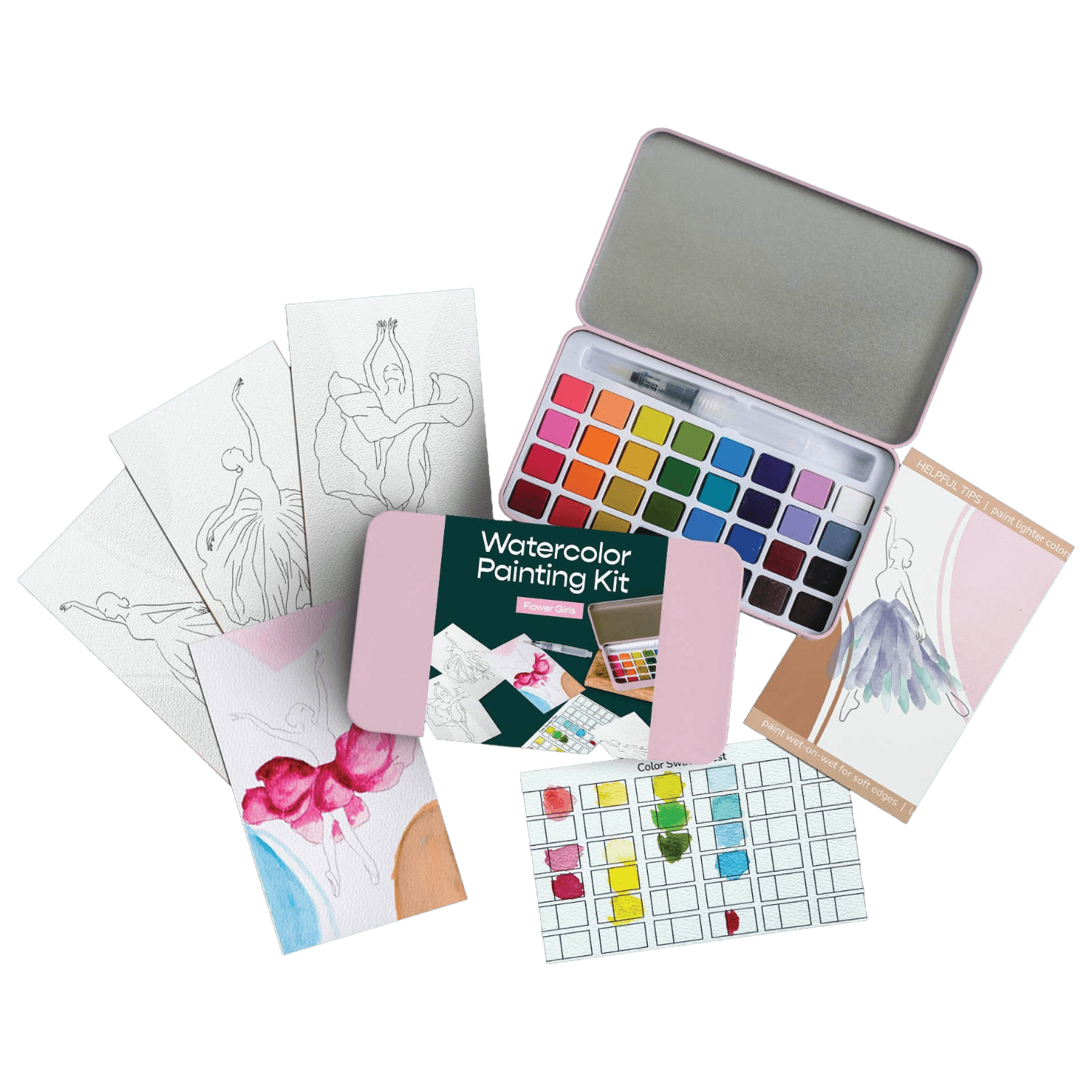 flower-girls-watercolor-painting-kit-cate-paper.png