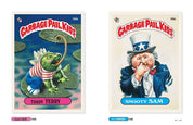 Two Garbage Pail Kids trading cards featuring Toady Terry and Snooty Sam.