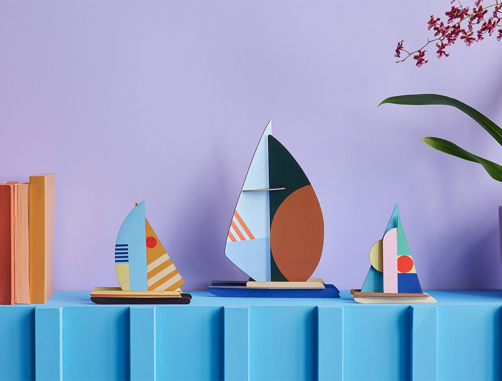 Giant Catamaran - 3D DIY Wall Art Kit