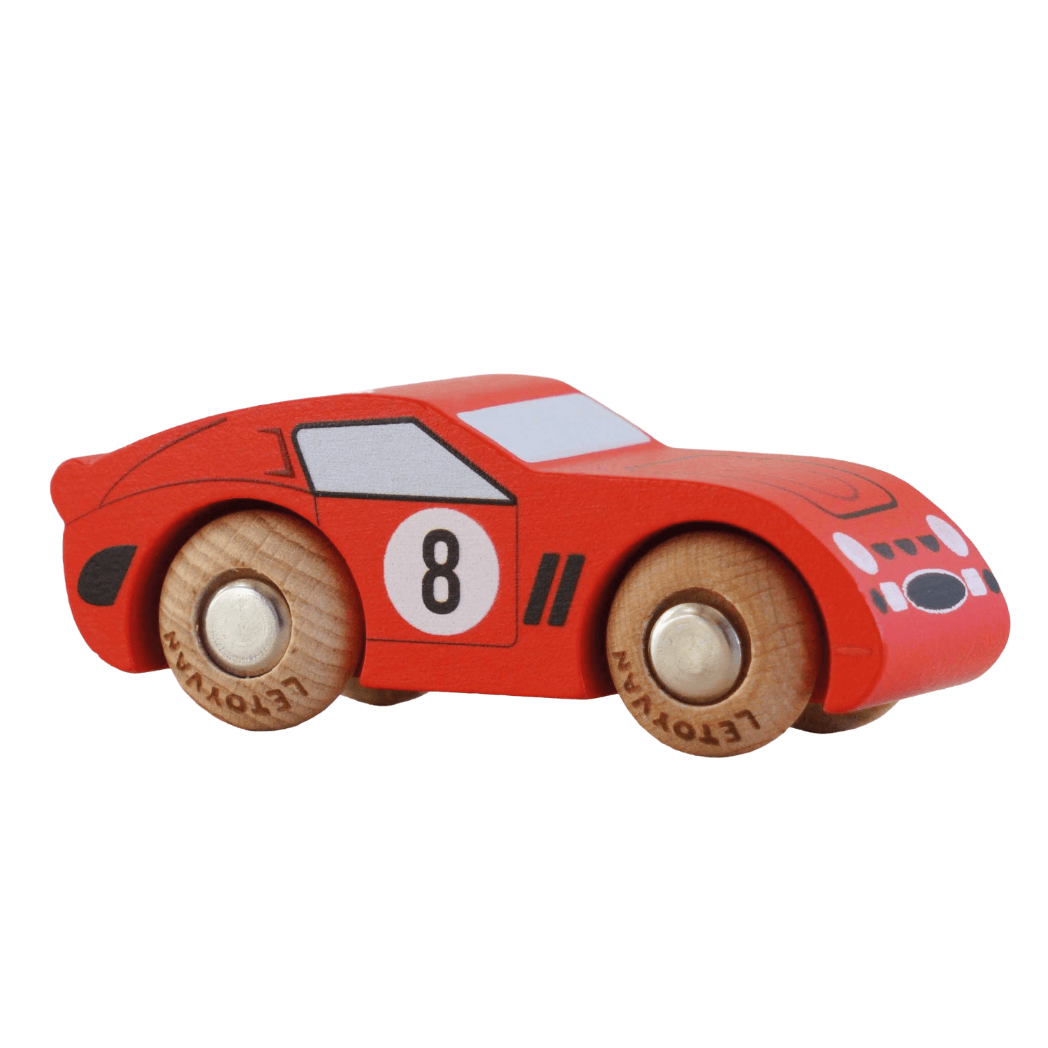 GT25 Finley No. 4 | Wooden Race Car
