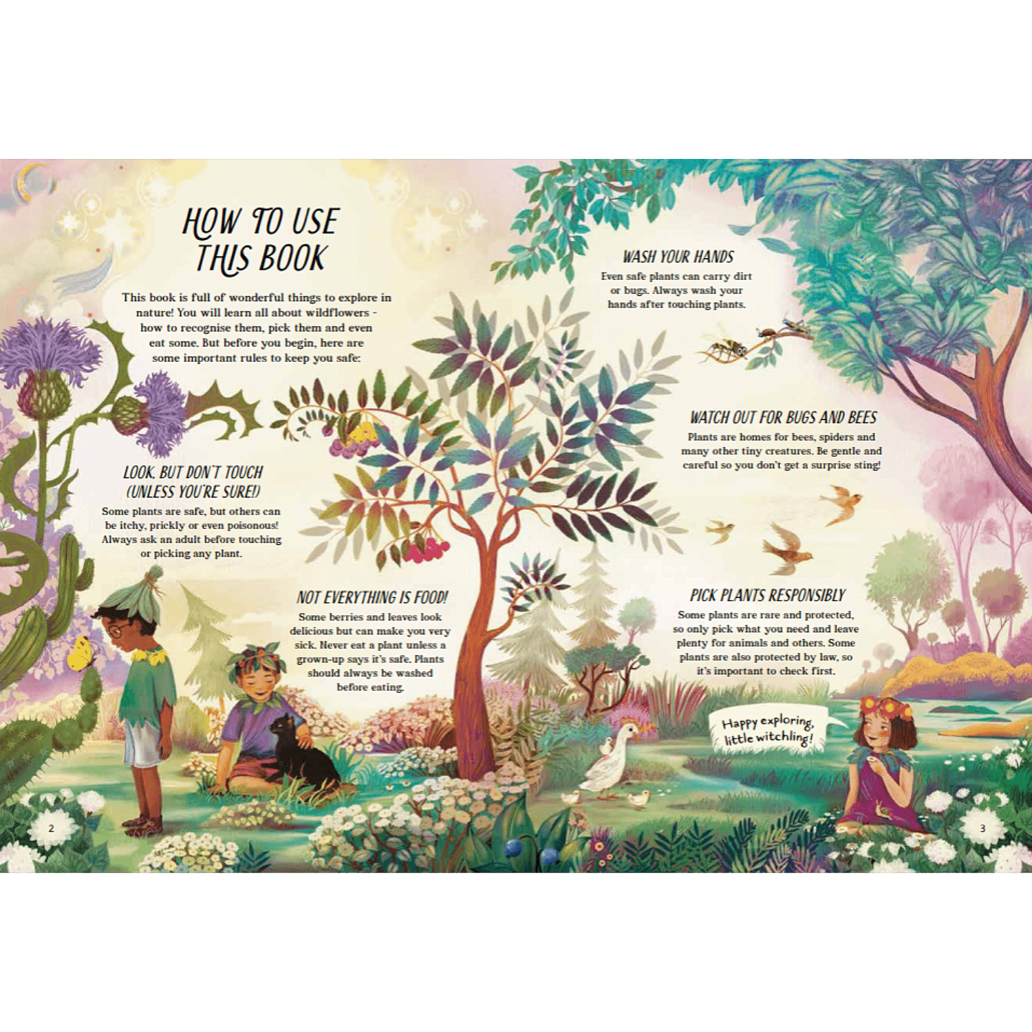 A Guide to Plants for Little Witchlings