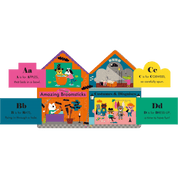 Halloween Street: A Fold-Out, Lift-the-Flap ABC Book!