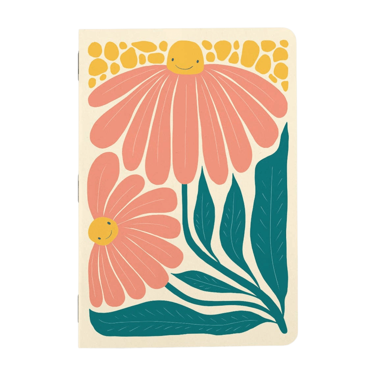 Happy Daisy | 5" x 7" | Notebook