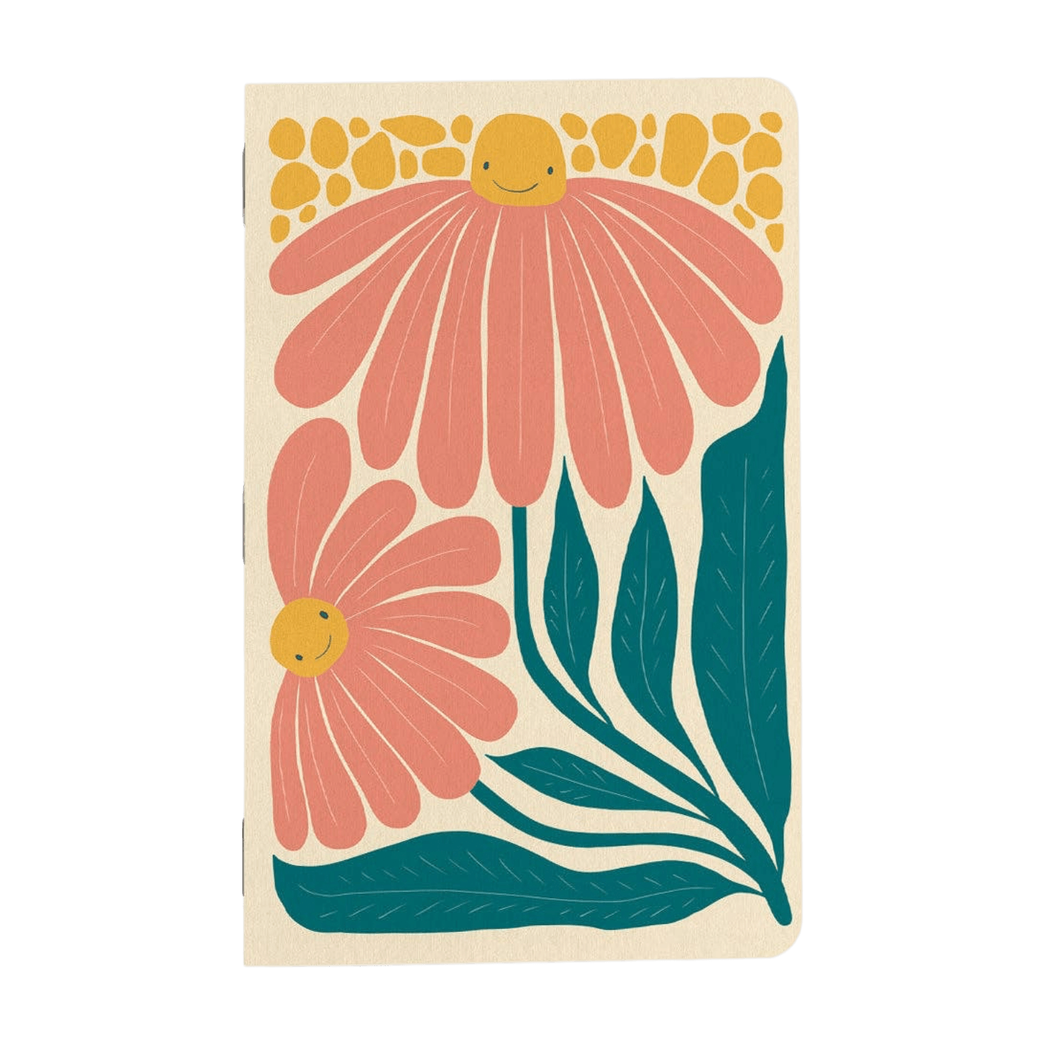 Happy Daisy | 5" x 7" | Notebook