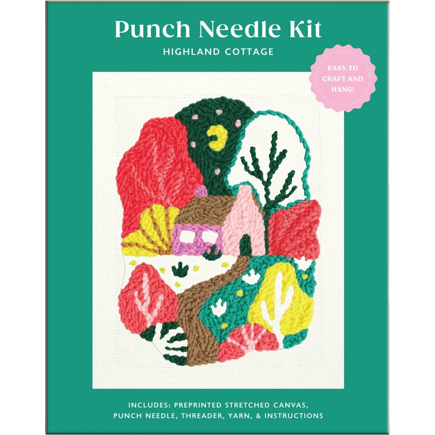 Highland Cottage | Punch Needle Kit
