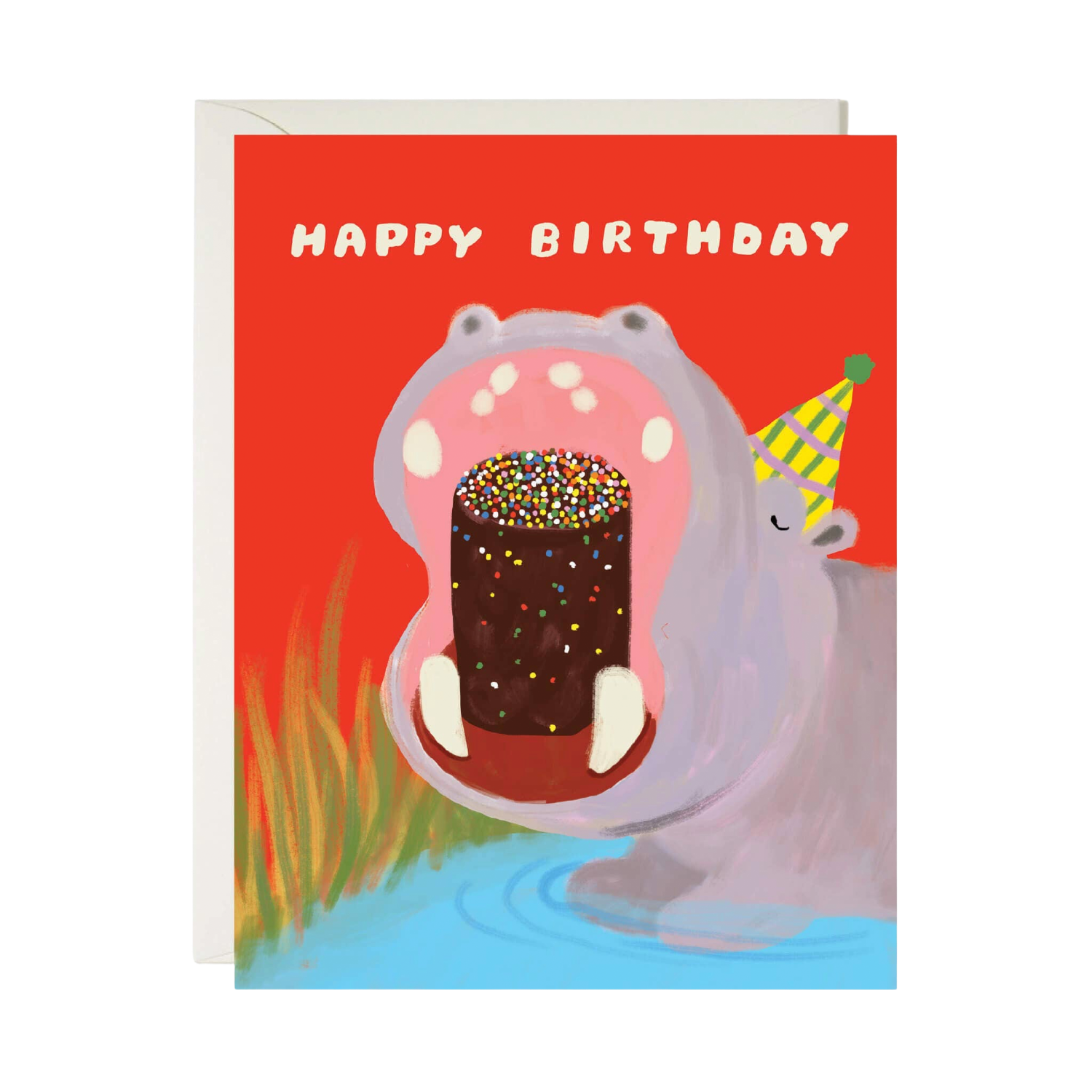 Hippo Happy | Birthday Card