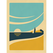 Horizons: Beach | 11" x 14" | Art Print