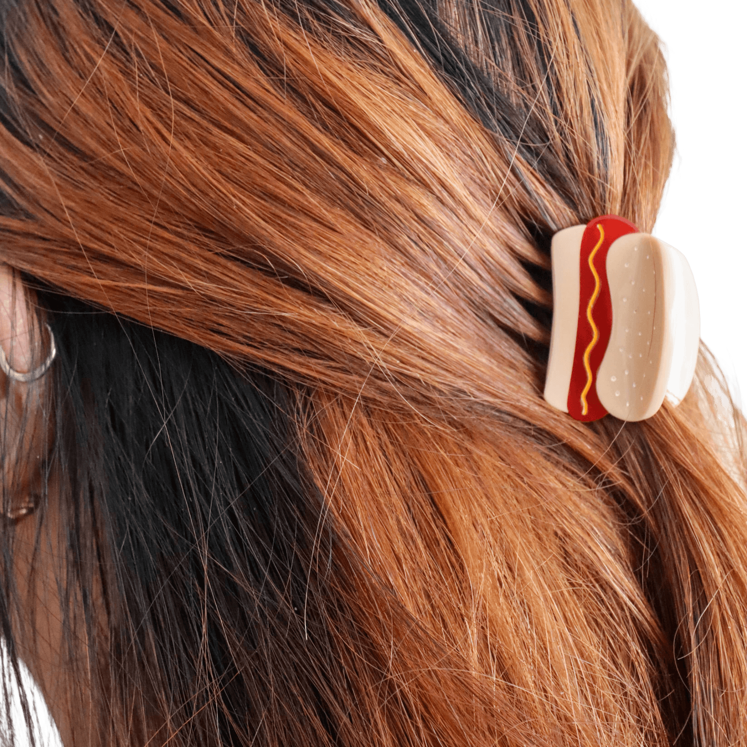 Hot Dog | Mini & Me, Hair Claw Clip Set