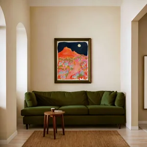 Full Moon Over Zion Giclee Print by Melissa Lakey