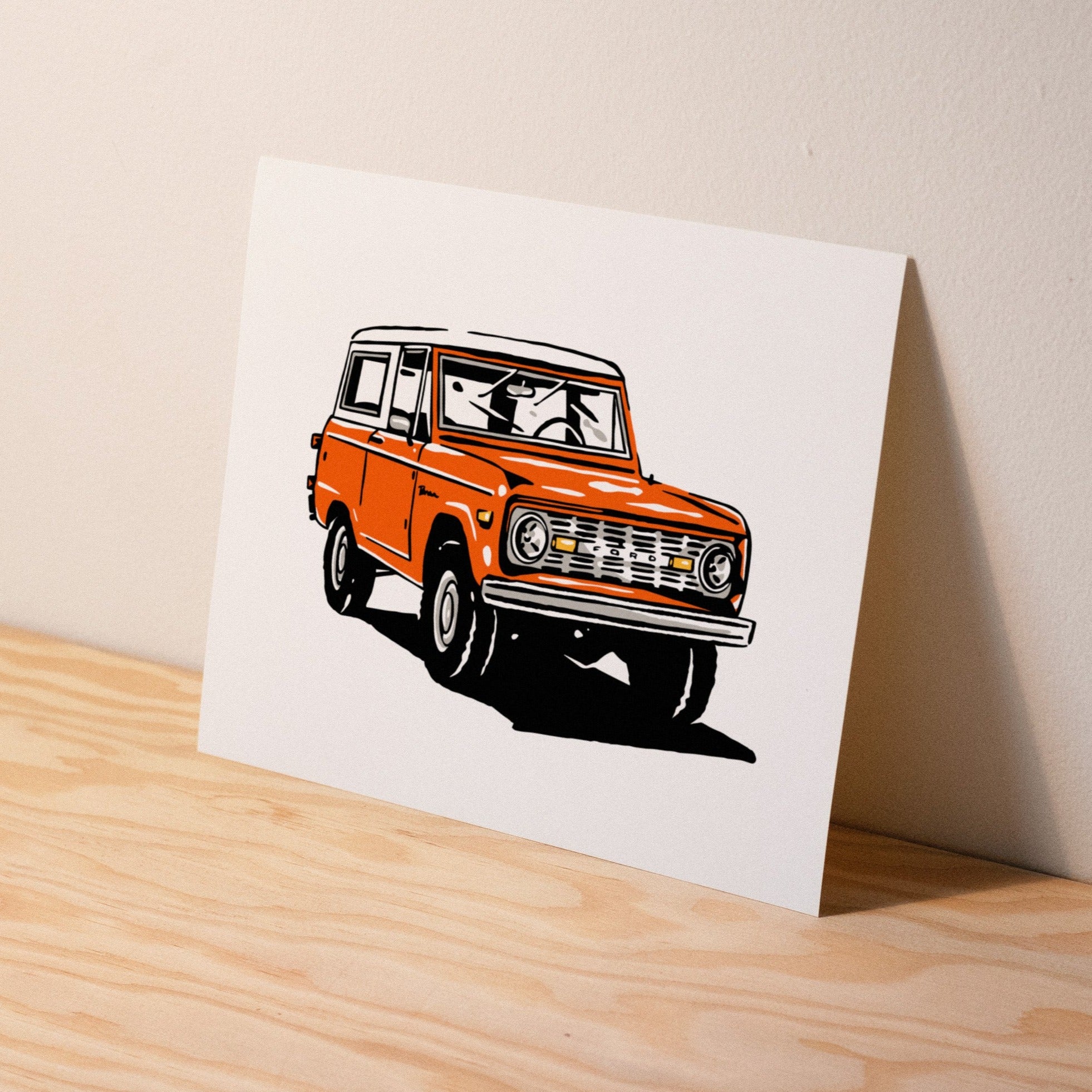 Bronco | Art Print