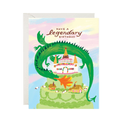 Legendary Dragon Birthday | Greeting Card