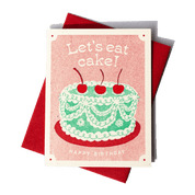 Let's Eat Cake | Greeting Card