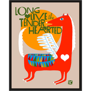 Long Live the Tenderhearted | 8.5" x 11" | Art Print