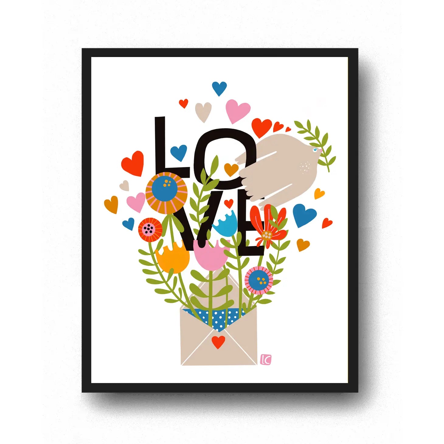 Love Letter - Giclee Print by Lisa Congdon