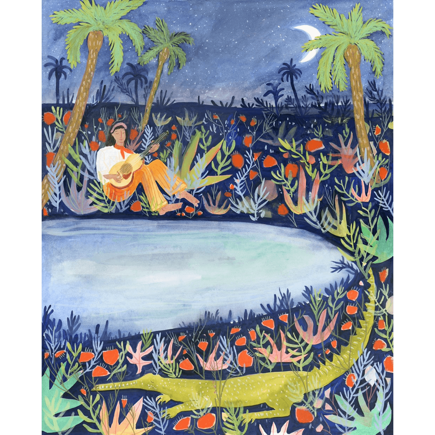 Lullabies for Crocodiles | Multiple Sizes | Art Print