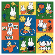 Children's puzzle with miffy characters in various scenarios