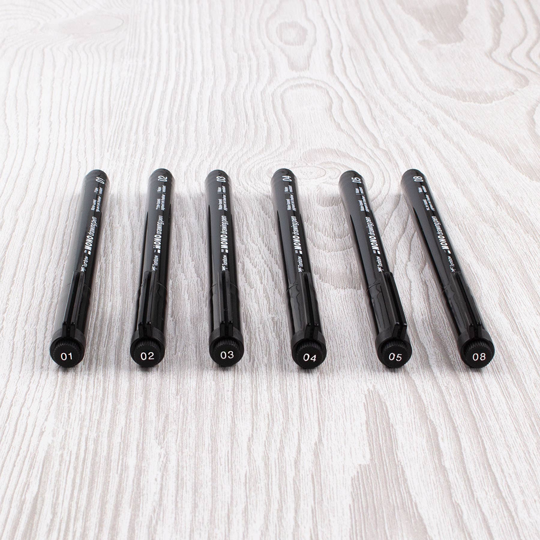 Drawing Pens, 6-Pack | MONO