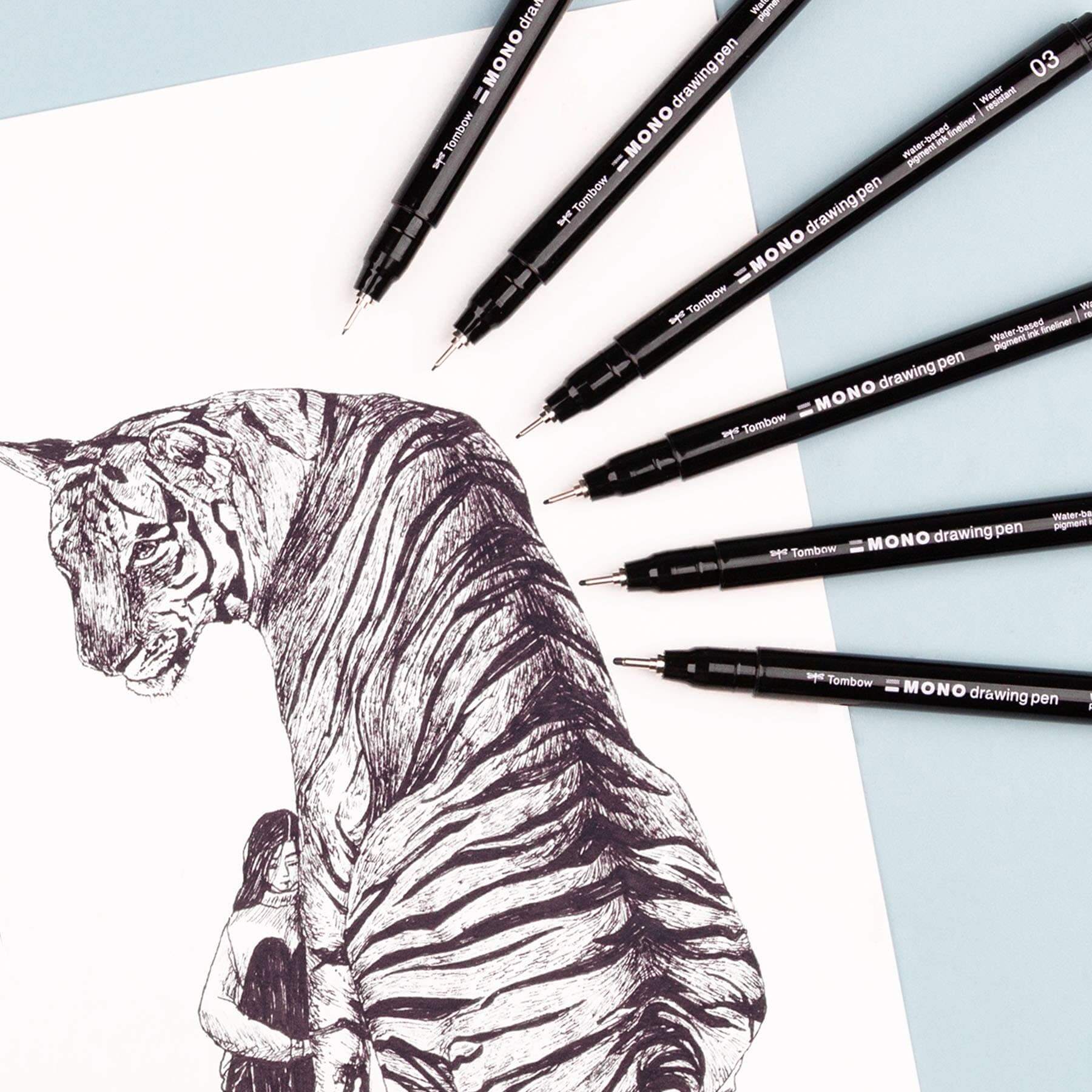 Drawing Pens, 6-Pack | MONO
