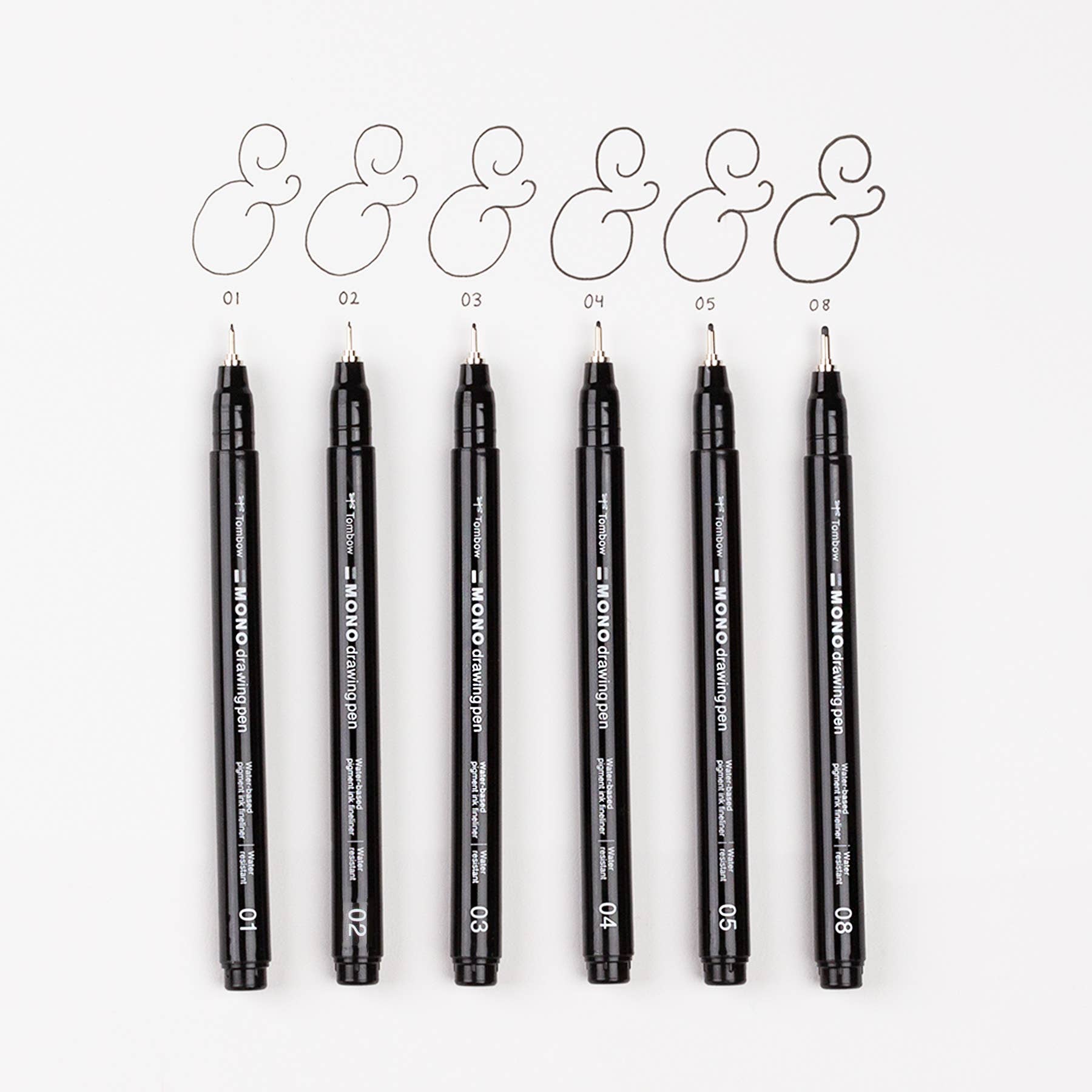 Drawing Pens, 6-Pack | MONO