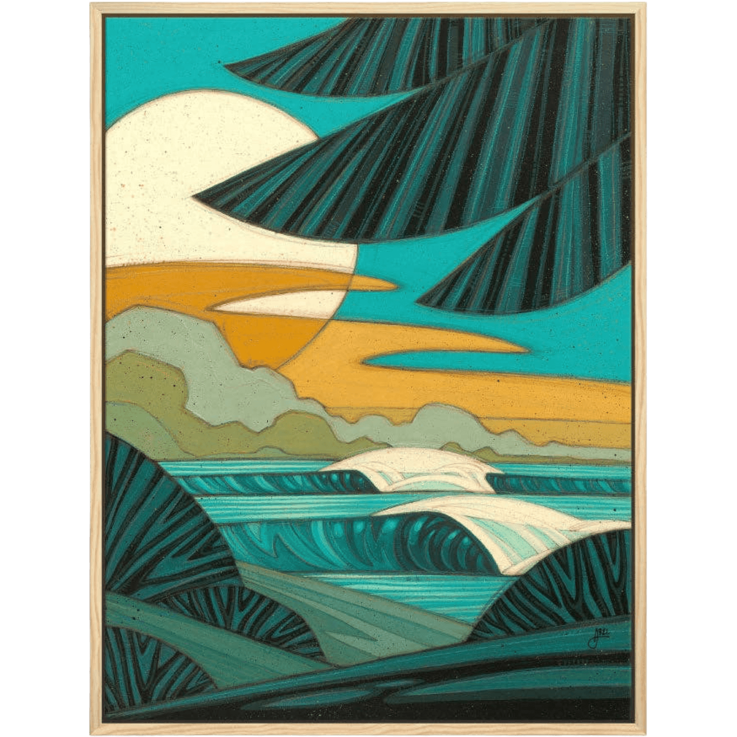 Moonshine 2 | 9" x 12" | Art Print