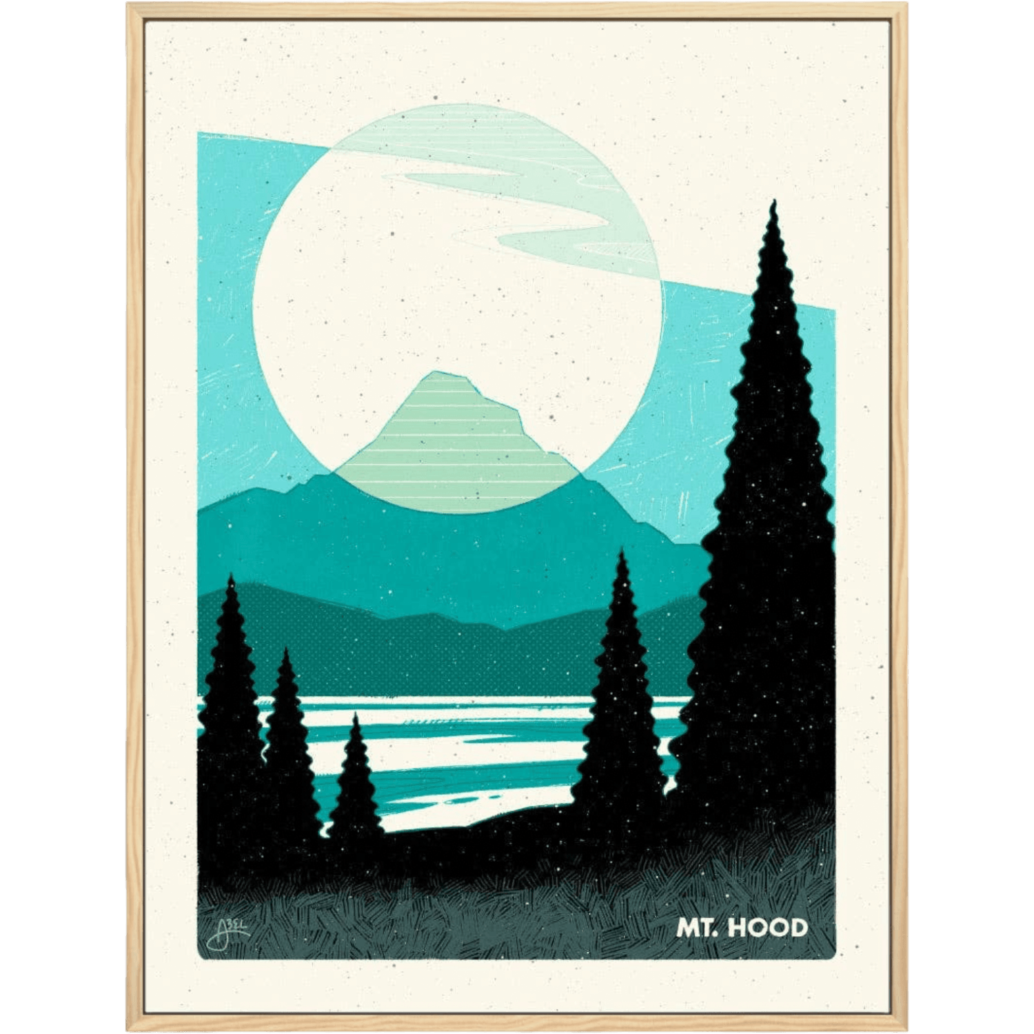 Mt. Hood | 9" x 12" | Art Print