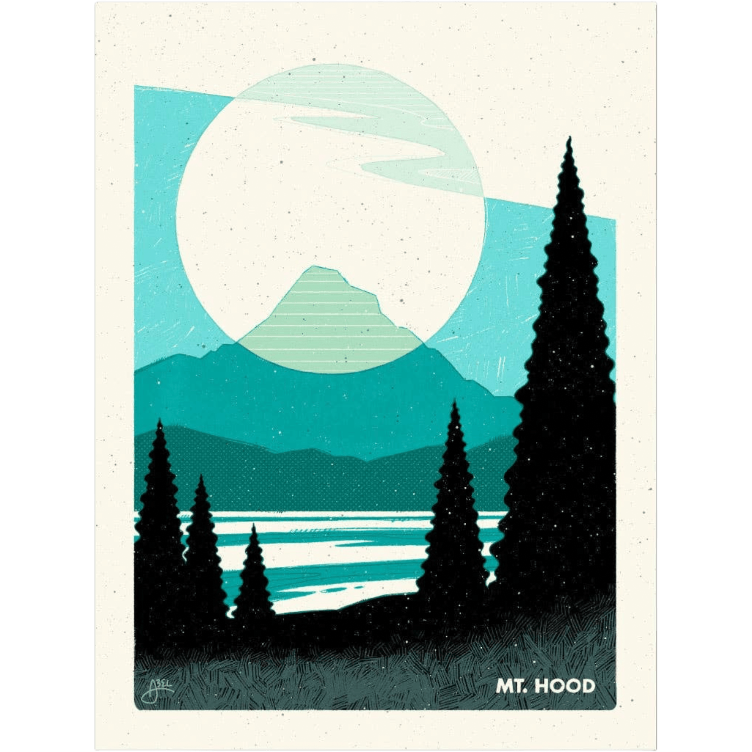 Mt. Hood | 9" x 12" | Art Print