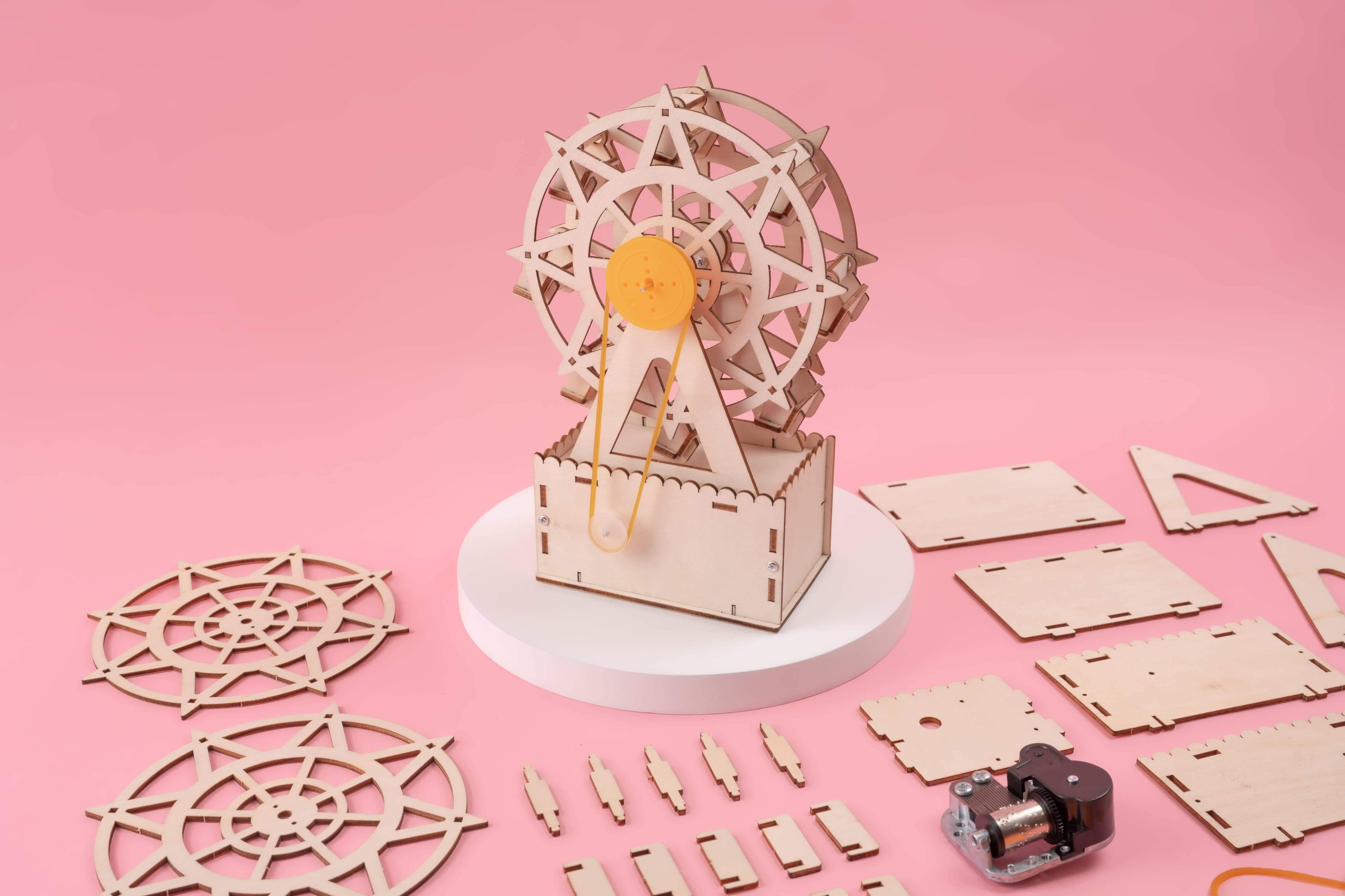 Music Box Ferris Wheel | Educational STEM Craft Kit