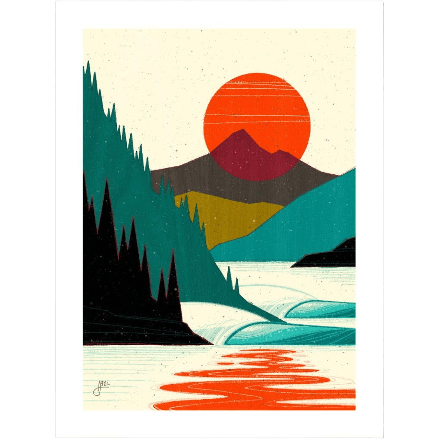 Northern Sol | 9" x 12" | Art Print