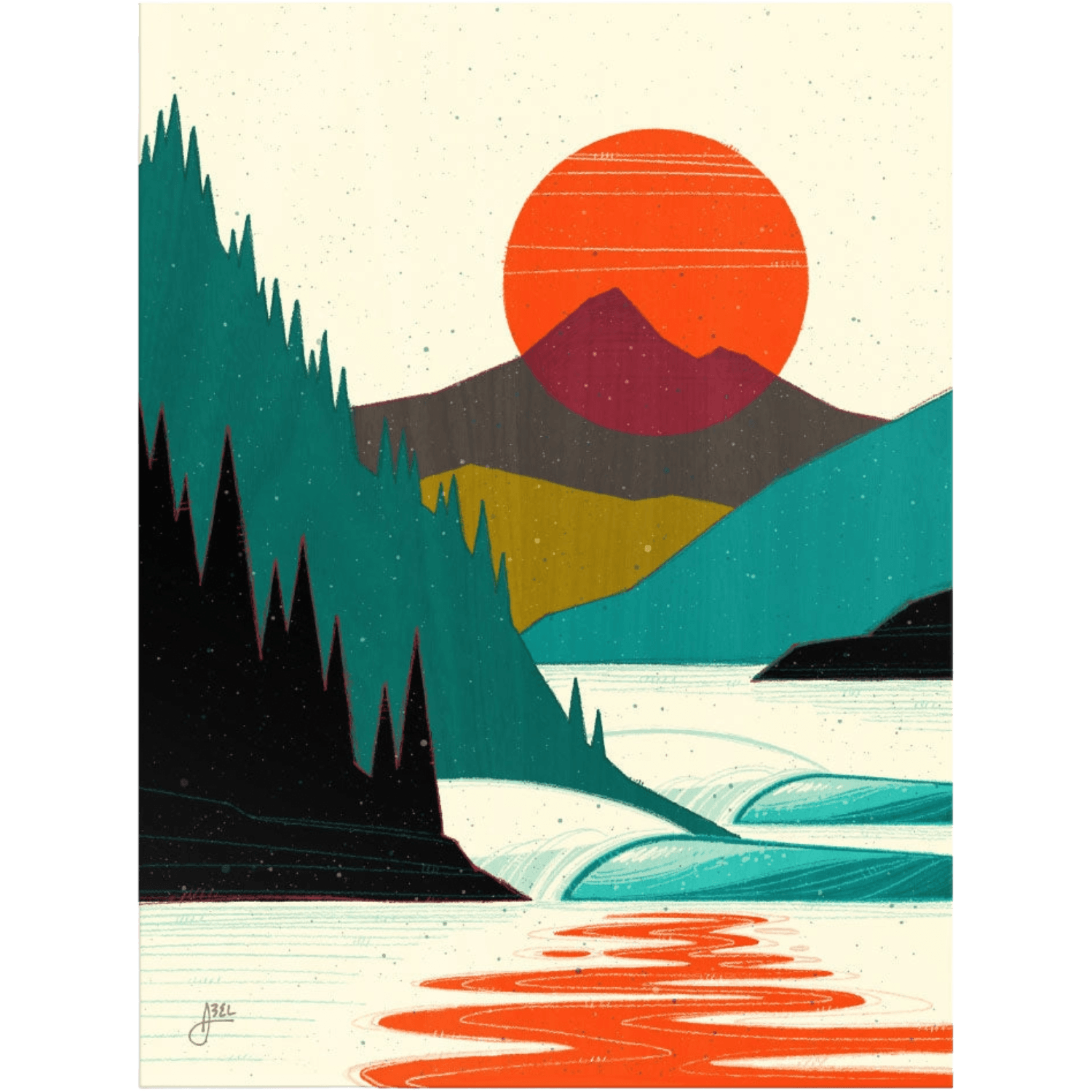 Northern Sol | 9" x 12" | Art Print