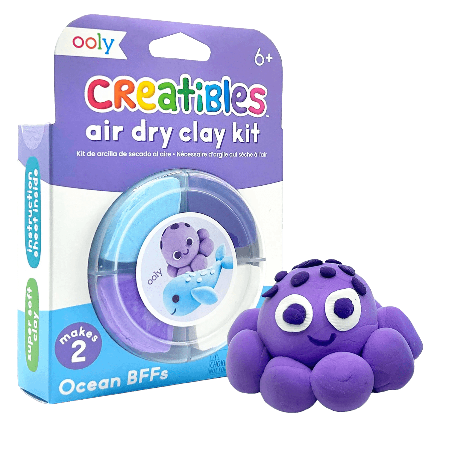 Ocean BFFs | Creatibles, Air Dry Clay Kit