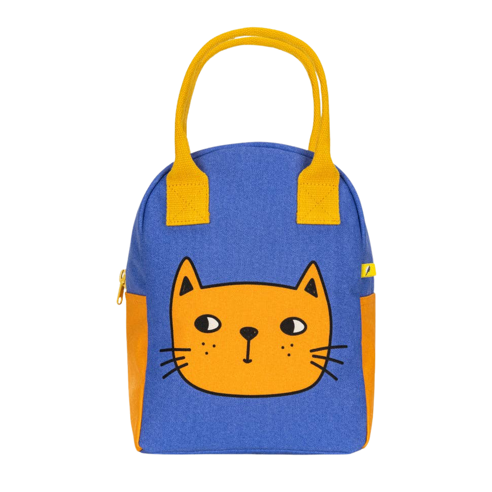 Kitty Zipper Lunch Bag