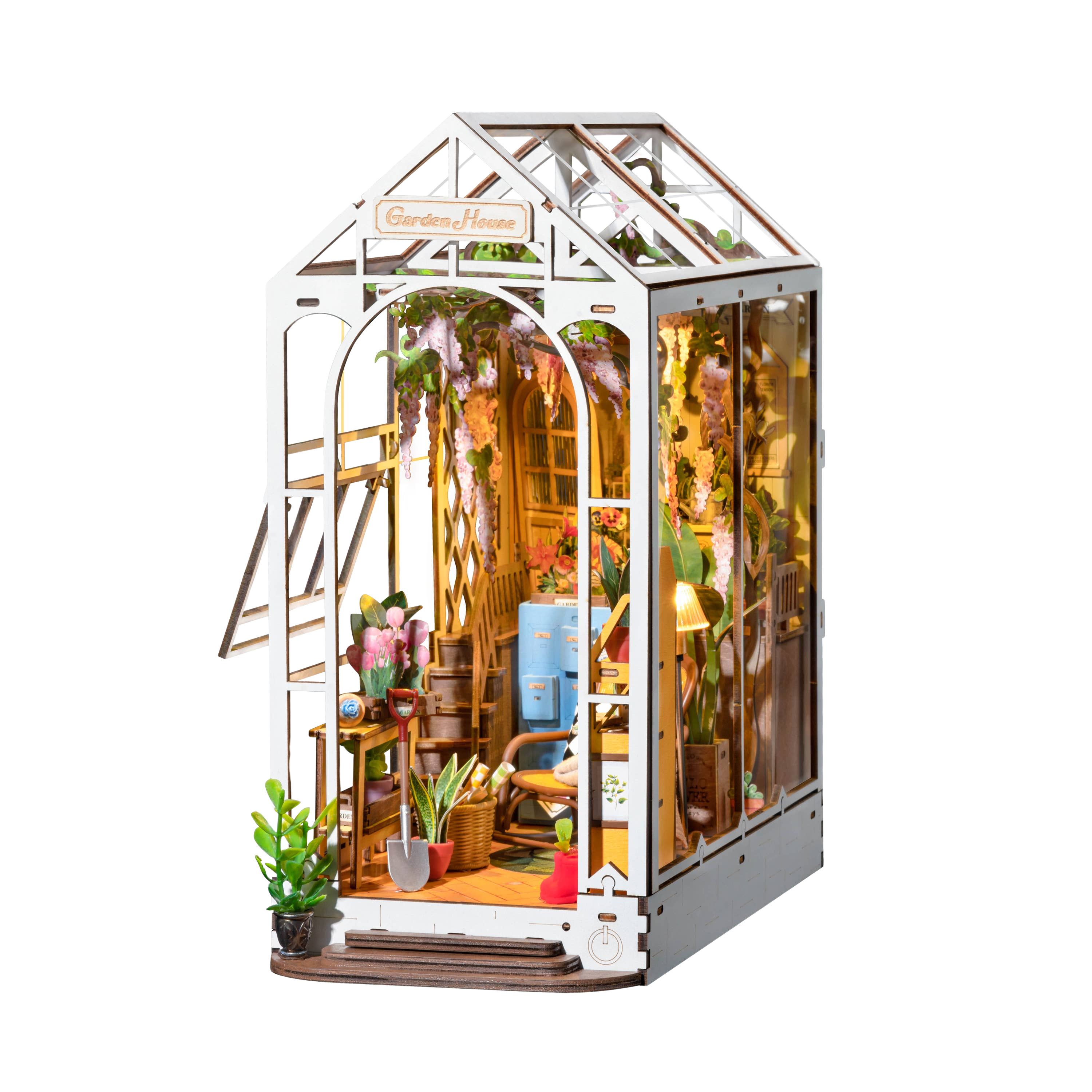Garden House: DIY Miniature House Book Nook Kit