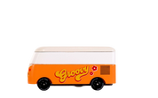 VW T1 Groovy Orange Van