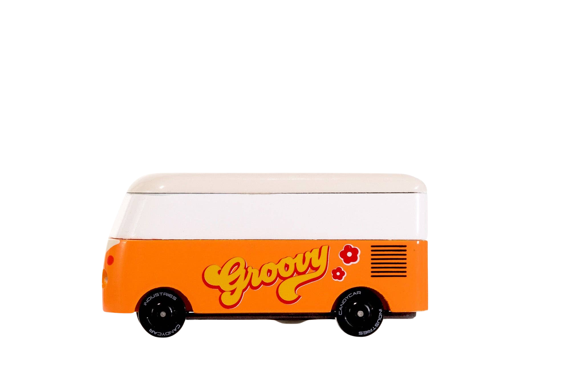 VW T1 Groovy Orange Van