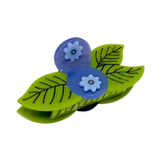 Large Blueberry Hair Claw Clip