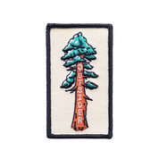 Outsider Sequoia Tree Embroidered Iron on Patch
