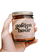 Golden Hour Handpoured Coconut Wax Candle