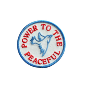Power to the Peaceful Stick-on patch