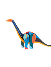 Giant Diplodocus - 3D DIY Craft Kit