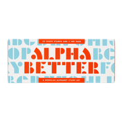 Alpha Better Stamp Set
