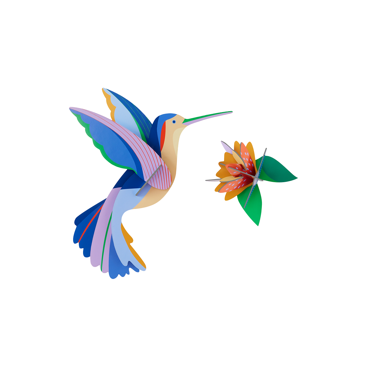 Hummingbird 3D DIY Wall Art Kit